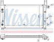 NISSENS Radiator 292633 Cooling fins material: Aluminium, Core Depth [mm]: 22, Core Length [mm]: 498, Core Width [mm]: 288, Radiator type: Brazed cooling fins, Supplementary Article/Supplementary Info: with oil cooler, Water Tank Material (radiator): Plastic 5.