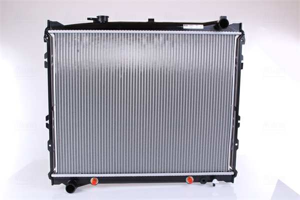 NISSENS Radiator 292800 Copper/bronze
Cooling fins material: Aluminium, Core Depth [mm]: 26, Core Length [mm]: 504, Core Width [mm]: 638, Radiator type: Brazed cooling fins, Supplementary Article/Supplementary Info: with oil cooler, Water Tank Material (radiator): Plastic 1.
