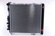 NISSENS Radiator 292936 Aluminum/plastic
Cooling fins material: Aluminium, Core Depth [mm]: 40, Core Length [mm]: 488, Core Width [mm]: 488, Radiator type: Brazed cooling fins, Supplementary Article/Supplementary Info: with oil cooler, Water Tank Material (radiator): Plastic 1.