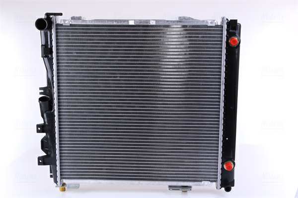 NISSENS Radiator 292936 Aluminum/plastic
Cooling fins material: Aluminium, Core Depth [mm]: 40, Core Length [mm]: 488, Core Width [mm]: 488, Radiator type: Brazed cooling fins, Supplementary Article/Supplementary Info: with oil cooler, Water Tank Material (radiator): Plastic 1.