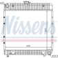 NISSENS Radiator 292958 Cooling fins material: Aluminium, Core Depth [mm]: 32, Core Length [mm]: 415, Core Width [mm]: 488, Inlet O [mm]: 35, Outlet O [mm]: 35, Radiator type: Brazed cooling fins, Supplementary Article/Info 2: without expansion tank, Supplementary Article/Supplementary Info: without gasket/seal, Water Tank Material (radiator): Plastic 6.
