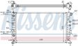 NISSENS Radiator 293198 Aluminum/plastic
Cooling fins material: Aluminium, Core Depth [mm]: 34, Core Length [mm]: 610, Core Width [mm]: 378, Inlet O [mm]: 34, Outlet O [mm]: 34, Radiator type: Mechanically jointed cooling fins, Supplementary Article/Info 2: without expansion tank, Supplementary Article/Supplementary Info: with oil cooler, without gasket/seal, Water Tank Material (radiator): Plastic 7.