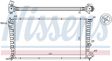 NISSENS Radiator 293304 Cooling fins material: Aluminium, Core Depth [mm]: 34, Core Length [mm]: 670, Core Width [mm]: 378, Inlet O [mm]: 40, Outlet O [mm]: 40, Radiator type: Mechanically jointed cooling fins, Supplementary Article/Info 2: without expansion tank, Supplementary Article/Supplementary Info: without gasket/seal, Water Tank Material (radiator): Plastic 7.
