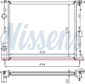 NISSENS Radiator 293471 Aluminum/plastic
Cooling fins material: Aluminium, Core Depth [mm]: 23, Core Length [mm]: 430, Core Width [mm]: 378, Inlet O [mm]: 32, Outlet O [mm]: 32, Radiator type: Mechanically jointed cooling fins, Supplementary Article/Info 2: without cap, without expansion tank, Supplementary Article/Supplementary Info: with gaskets/seals, Water Tank Material (radiator): Plastic 6.