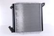 NISSENS Radiator 293461 Cooling fins material: Aluminium, Core Depth [mm]: 26, Core Length [mm]: 350, Core Width [mm]: 398, Inlet O [mm]: 32, Outlet O [mm]: 32, Radiator type: Brazed cooling fins, Supplementary Article/Info 2: without expansion tank, Supplementary Article/Supplementary Info: without gasket/seal, Water Tank Material (radiator): Plastic 2.