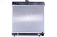 NISSENS Radiator 292974 Cooling fins material: Aluminium, Core Depth [mm]: 32, Core Length [mm]: 415, Core Width [mm]: 488, Inlet O [mm]: 35, Outlet O [mm]: 35, Radiator type: Brazed cooling fins, Supplementary Article/Info 2: without expansion tank, Supplementary Article/Supplementary Info: with oil cooler, without gasket/seal, Water Tank Material (radiator): Plastic 2.
