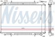 NISSENS Radiator 293071 Cooling fins material: Aluminium, Core Depth [mm]: 32, Core Length [mm]: 422, Core Width [mm]: 679, Radiator type: Brazed cooling fins, Water Tank Material (radiator): Plastic 6.