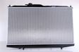NISSENS Radiator 293282 Cooling fins material: Aluminium, Core Depth [mm]: 16, Core Length [mm]: 678, Core Width [mm]: 375, Inlet O [mm]: 31, Outlet O [mm]: 32, Radiator type: Brazed cooling fins, Supplementary Article/Info 2: without expansion tank, Supplementary Article/Supplementary Info: with oil cooler, without gasket/seal, Water Tank Material (radiator): Plastic 2.