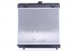 NISSENS Radiator 292974 Cooling fins material: Aluminium, Core Depth [mm]: 32, Core Length [mm]: 415, Core Width [mm]: 488, Inlet O [mm]: 35, Outlet O [mm]: 35, Radiator type: Brazed cooling fins, Supplementary Article/Info 2: without expansion tank, Supplementary Article/Supplementary Info: with oil cooler, without gasket/seal, Water Tank Material (radiator): Plastic 4.