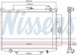 NISSENS Radiator 293136 Cooling fins material: Aluminium, Core Depth [mm]: 22, Core Length [mm]: 430, Core Width [mm]: 648, Inlet O [mm]: 35, Outlet O [mm]: 35, Radiator type: Brazed cooling fins, Supplementary Article/Info 2: without expansion tank, Supplementary Article/Supplementary Info: with gaskets/seals, Water Tank Material (radiator): Plastic 6.