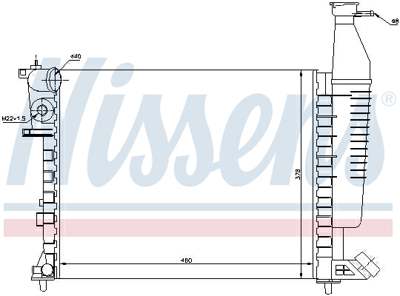 NISSENS Radiator