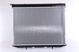 NISSENS Radiator 293225 Cooling fins material: Aluminium, Core Depth [mm]: 32, Core Length [mm]: 424, Core Width [mm]: 588, Inlet O [mm]: 34, Outlet O [mm]: 34, Radiator type: Brazed cooling fins, Supplementary Article/Info 2: without cap, without expansion tank, Supplementary Article/Supplementary Info: with gaskets/seals, Water Tank Material (radiator): Plastic 2.