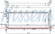 NISSENS Radiator 293243 Cooling fins material: Aluminium, Core Depth [mm]: 42, Core Length [mm]: 650, Core Width [mm]: 270, Inlet O [mm]: 36, Outlet O [mm]: 34, Radiator type: Mechanically jointed cooling fins, Supplementary Article/Info 2: without cap, without expansion tank, Supplementary Article/Supplementary Info: with gaskets/seals, Water Tank Material (radiator): Plastic 6.