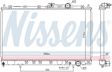 NISSENS Radiator 293039 Cooling fins material: Aluminium, Core Depth [mm]: 26, Core Length [mm]: 375, Core Width [mm]: 658, Inlet O [mm]: 35, Outlet O [mm]: 35, Radiator type: Brazed cooling fins, Supplementary Article/Info 2: without cap, without expansion tank, Supplementary Article/Supplementary Info: with gaskets/seals, Water Tank Material (radiator): Plastic 6.