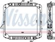NISSENS Radiator 292977 Cooling fins material: Aluminium, Core Depth [mm]: 26, Core Length [mm]: 510, Core Width [mm]: 599, Inlet O [mm]: 42, Outlet O [mm]: 42, Radiator type: Brazed cooling fins, Supplementary Article/Info 2: with cap, without expansion tank, with frame, Supplementary Article/Supplementary Info: without gasket/seal, Water Tank Material (radiator): Plastic 6.