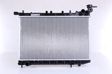 NISSENS Radiator 293105 Cooling fins material: Aluminium, Core Depth [mm]: 16, Core Length [mm]: 320, Core Width [mm]: 518, Inlet O [mm]: 28, Outlet O [mm]: 28, Radiator type: Brazed cooling fins, Supplementary Article/Info 2: with cap, without expansion tank, Supplementary Article/Supplementary Info: with gaskets/seals, Water Tank Material (radiator): Plastic 2.