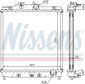 NISSENS Radiator 293265 Aluminum/plastic
Cooling fins material: Aluminium, Core Depth [mm]: 26, Core Length [mm]: 350, Core Width [mm]: 348, Inlet O [mm]: 32, Outlet O [mm]: 32, Radiator type: Brazed cooling fins, Supplementary Article/Info 2: without expansion tank, Supplementary Article/Supplementary Info: without gasket/seal, Water Tank Material (radiator): Plastic 6.