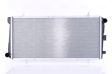 NISSENS Radiator 293004 Cooling fins material: Aluminium, Core Depth [mm]: 22, Core Length [mm]: 625, Core Width [mm]: 289, Inlet O [mm]: 32, Outlet O [mm]: 32, Radiator type: Brazed cooling fins, Supplementary Article/Info 2: without cap, without expansion tank, Supplementary Article/Supplementary Info: without gasket/seal, Water Tank Material (radiator): Plastic 1.