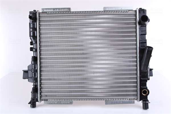 NISSENS Radiator 293548 Aluminum/plastic
Cooling fins material: Aluminium, Core Depth [mm]: 23, Core Length [mm]: 430, Core Width [mm]: 396, Inlet O [mm]: 32, Outlet O [mm]: 32,5, Radiator type: Mechanically jointed cooling fins, Supplementary Article/Info 2: without expansion tank, Supplementary Article/Supplementary Info: without gasket/seal, Water Tank Material (radiator): Plastic 1.