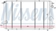 NISSENS Radiator 293467 Cooling fins material: Copper, Core Depth [mm]: 49, Core Length [mm]: 620, Core Width [mm]: 398, Radiator type: Brazed cooling fins, Water Tank Material (radiator): Plastic 2.