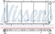NISSENS Radiator 293624 Cooling fins material: Aluminium, Core Depth [mm]: 16, Core Length [mm]: 670, Core Width [mm]: 358, Inlet O [mm]: 38, Outlet O [mm]: 38, Radiator type: Brazed cooling fins, Supplementary Article/Info 2: without expansion tank, with frame, Supplementary Article/Supplementary Info: with gaskets/seals, Water Tank Material (radiator): Plastic 5.