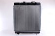 NISSENS Radiator 293332 Cooling fins material: Aluminium, Core Depth [mm]: 35, Core Length [mm]: 470, Core Width [mm]: 470, Radiator type: Mechanically jointed cooling fins, Water Tank Material (radiator): Plastic 1.