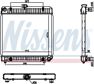 NISSENS Radiator 292974 Cooling fins material: Aluminium, Core Depth [mm]: 32, Core Length [mm]: 415, Core Width [mm]: 488, Inlet O [mm]: 35, Outlet O [mm]: 35, Radiator type: Brazed cooling fins, Supplementary Article/Info 2: without expansion tank, Supplementary Article/Supplementary Info: with oil cooler, without gasket/seal, Water Tank Material (radiator): Plastic 6.