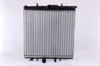 NISSENS Radiator 293354 Cooling fins material: Aluminium, Core Depth [mm]: 23, Core Length [mm]: 380, Core Width [mm]: 415, Inlet O [mm]: 32, Outlet O [mm]: 32, Radiator type: Mechanically jointed cooling fins, Supplementary Article/Info 2: without expansion tank, Supplementary Article/Supplementary Info: without gasket/seal, Water Tank Material (radiator): Plastic 1.