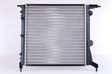 NISSENS Radiator 293500 Aluminum/plastic
Cooling fins material: Aluminium, Core Depth [mm]: 23, Core Length [mm]: 350, Core Width [mm]: 378, Inlet O [mm]: 32, Outlet O [mm]: 32, Radiator type: Mechanically jointed cooling fins, Supplementary Article/Info 2: without cap, without expansion tank, Supplementary Article/Supplementary Info: with gaskets/seals, Water Tank Material (radiator): Plastic 3.