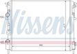 NISSENS Radiator 293414 Aluminum/plastic
Cooling fins material: Aluminium, Core Depth [mm]: 23, Core Length [mm]: 480, Core Width [mm]: 415, Inlet O [mm]: 32, Outlet O [mm]: 32, Radiator type: Mechanically jointed cooling fins, Supplementary Article/Info 2: without expansion tank, Supplementary Article/Supplementary Info: without gasket/seal, Water Tank Material (radiator): Plastic 6.