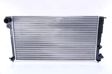 NISSENS Radiator 293304 Cooling fins material: Aluminium, Core Depth [mm]: 34, Core Length [mm]: 670, Core Width [mm]: 378, Inlet O [mm]: 40, Outlet O [mm]: 40, Radiator type: Mechanically jointed cooling fins, Supplementary Article/Info 2: without expansion tank, Supplementary Article/Supplementary Info: without gasket/seal, Water Tank Material (radiator): Plastic 2.