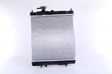 NISSENS Radiator 293109 Cooling fins material: Aluminium, Core Depth [mm]: 16, Core Length [mm]: 380, Core Width [mm]: 358, Inlet O [mm]: 28, Outlet O [mm]: 28, Radiator type: Brazed cooling fins, Supplementary Article/Info 2: with cap, without expansion tank, Supplementary Article/Supplementary Info: with gaskets/seals, Water Tank Material (radiator): Plastic 2.