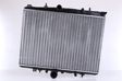 NISSENS Radiator 293359 Cooling fins material: Aluminium, Core Depth [mm]: 34, Core Length [mm]: 380, Core Width [mm]: 563, Inlet O [mm]: 32, Outlet O [mm]: 48, Radiator type: Mechanically jointed cooling fins, Supplementary Article/Info 2: without expansion tank, Supplementary Article/Supplementary Info: without gasket/seal, Water Tank Material (radiator): Plastic 1.