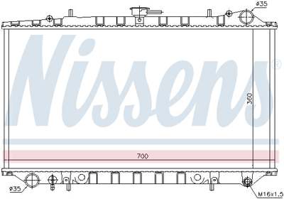 NISSENS Radiator