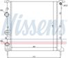 NISSENS Radiator 293424 Aluminum/plastic
Cooling fins material: Aluminium, Core Depth [mm]: 23, Core Length [mm]: 350, Core Width [mm]: 378, Inlet O [mm]: 32, Outlet O [mm]: 32, Radiator type: Mechanically jointed cooling fins, Supplementary Article/Info 2: without cap, without expansion tank, Supplementary Article/Supplementary Info: with gaskets/seals, Water Tank Material (radiator): Plastic 6.