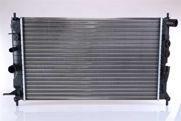 NISSENS Radiator 293158 Aluminum/plastic
Cooling fins material: Aluminium, Core Depth [mm]: 34, Core Length [mm]: 607, Core Width [mm]: 378, Inlet O [mm]: 34, Outlet O [mm]: 34, Radiator type: Mechanically jointed cooling fins, Supplementary Article/Info 2: without cap, without expansion tank, Supplementary Article/Supplementary Info: with gaskets/seals, Water Tank Material (radiator): Plastic 1.