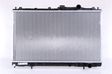NISSENS Radiator 293039 Cooling fins material: Aluminium, Core Depth [mm]: 26, Core Length [mm]: 375, Core Width [mm]: 658, Inlet O [mm]: 35, Outlet O [mm]: 35, Radiator type: Brazed cooling fins, Supplementary Article/Info 2: without cap, without expansion tank, Supplementary Article/Supplementary Info: with gaskets/seals, Water Tank Material (radiator): Plastic 2.