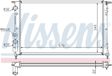 NISSENS Radiator 293499 Aluminum/plastic
Cooling fins material: Aluminium, Core Depth [mm]: 23, Core Length [mm]: 570, Core Width [mm]: 378, Inlet O [mm]: 31, Outlet O [mm]: 32, Radiator type: Mechanically jointed cooling fins, Supplementary Article/Info 2: without cap, without expansion tank, Supplementary Article/Supplementary Info: with gaskets/seals, Water Tank Material (radiator): Plastic 6.