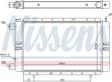 NISSENS Radiator 293448 Copper/bronze
Cooling fins material: Aluminium, Core Depth [mm]: 34, Core Length [mm]: 465, Core Width [mm]: 304, Inlet O [mm]: 32, Outlet O [mm]: 32, Radiator type: Mechanically jointed cooling fins, Supplementary Article/Info 2: with cap, without expansion tank, Supplementary Article/Supplementary Info: with gaskets/seals, Water Tank Material (radiator): Plastic 5.