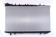 NISSENS Radiator 293124 Cooling fins material: Aluminium, Core Depth [mm]: 16, Core Length [mm]: 340, Core Width [mm]: 646, Inlet O [mm]: 35, Outlet O [mm]: 35, Radiator type: Brazed cooling fins, Supplementary Article/Info 2: without expansion tank, Supplementary Article/Supplementary Info: with oil cooler, without gasket/seal, Water Tank Material (radiator): Plastic 3.
