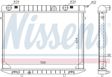 NISSENS Radiator 293225 Cooling fins material: Aluminium, Core Depth [mm]: 32, Core Length [mm]: 424, Core Width [mm]: 588, Inlet O [mm]: 34, Outlet O [mm]: 34, Radiator type: Brazed cooling fins, Supplementary Article/Info 2: without cap, without expansion tank, Supplementary Article/Supplementary Info: with gaskets/seals, Water Tank Material (radiator): Plastic 5.