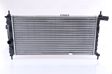 NISSENS Radiator 293233 Cooling fins material: Aluminium, Core Depth [mm]: 34, Core Length [mm]: 630, Core Width [mm]: 322, Inlet O [mm]: 34, Outlet O [mm]: 34, Radiator type: Mechanically jointed cooling fins, Supplementary Article/Info 2: without expansion tank, Supplementary Article/Supplementary Info: without gasket/seal, Water Tank Material (radiator): Plastic 2.