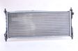 NISSENS Radiator 293243 Cooling fins material: Aluminium, Core Depth [mm]: 42, Core Length [mm]: 650, Core Width [mm]: 270, Inlet O [mm]: 36, Outlet O [mm]: 34, Radiator type: Mechanically jointed cooling fins, Supplementary Article/Info 2: without cap, without expansion tank, Supplementary Article/Supplementary Info: with gaskets/seals, Water Tank Material (radiator): Plastic 3.