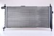 NISSENS Radiator 293235 Cooling fins material: Aluminium, Core Depth [mm]: 33, Core Length [mm]: 630, Core Width [mm]: 303, Radiator type: Mechanically jointed cooling fins, Supplementary Article/Supplementary Info: with oil cooler, Water Tank Material (radiator): Plastic 3.