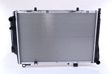 NISSENS Radiator 292990 Aluminum/plastic
Cooling fins material: Aluminium, Core Depth [mm]: 32, Core Length [mm]: 614, Core Width [mm]: 418, Inlet O [mm]: 35, Outlet O [mm]: 35, Radiator type: Brazed cooling fins, Supplementary Article/Info 2: without cap, without expansion tank, Supplementary Article/Supplementary Info: with oil cooler, with gaskets/seals, Water Tank Material (radiator): Plastic 1.