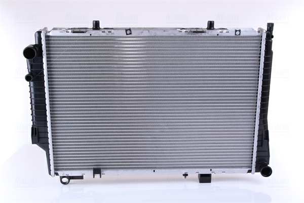 NISSENS Radiator 292990 Aluminum/plastic
Cooling fins material: Aluminium, Core Depth [mm]: 32, Core Length [mm]: 614, Core Width [mm]: 418, Inlet O [mm]: 35, Outlet O [mm]: 35, Radiator type: Brazed cooling fins, Supplementary Article/Info 2: without cap, without expansion tank, Supplementary Article/Supplementary Info: with oil cooler, with gaskets/seals, Water Tank Material (radiator): Plastic 1.