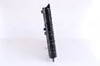 NISSENS Radiator 293605 Aluminum/plastic
Cooling fins material: Aluminium, Core Depth [mm]: 34, Core Length [mm]: 590, Core Width [mm]: 322, Inlet O [mm]: 32, Outlet O [mm]: 32, Radiator type: Mechanically jointed cooling fins, Supplementary Article/Info 2: without cap, without expansion tank, Supplementary Article/Supplementary Info: with gaskets/seals, Water Tank Material (radiator): Plastic 4.