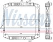 NISSENS Radiator 292975 Cooling fins material: Aluminium, Core Depth [mm]: 26, Core Length [mm]: 543, Core Width [mm]: 599, Inlet O [mm]: 42, Outlet O [mm]: 42, Radiator type: Brazed cooling fins, Supplementary Article/Info 2: with cap, without expansion tank, with frame, Supplementary Article/Supplementary Info: without gasket/seal, Water Tank Material (radiator): Plastic 2.