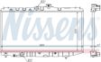 NISSENS Radiator 293710 Cooling fins material: Aluminium, Core Depth [mm]: 16, Core Length [mm]: 327, Core Width [mm]: 658, Inlet O [mm]: 31, Outlet O [mm]: 31, Radiator type: Brazed cooling fins, Supplementary Article/Info 2: without expansion tank, Supplementary Article/Supplementary Info: without gasket/seal, Water Tank Material (radiator): Plastic 5.