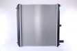 NISSENS Radiator 293805 Aluminum/plastic
Cooling fins material: Aluminium, Core Depth [mm]: 26, Core Length [mm]: 525, Core Width [mm]: 618, Inlet O [mm]: 34, Outlet O [mm]: 34, Radiator type: Brazed cooling fins, Supplementary Article/Info 2: without expansion tank, Supplementary Article/Supplementary Info: without gasket/seal, Water Tank Material (radiator): Plastic 4.